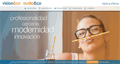 Desktop Screenshot of opticavillena.com