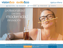 Tablet Screenshot of opticavillena.com